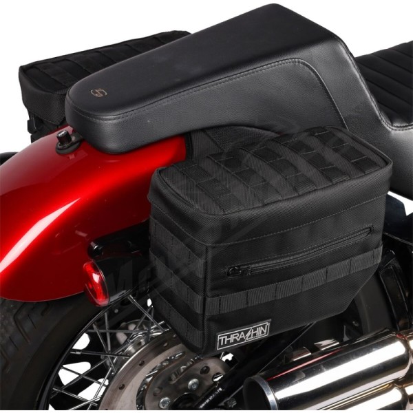 THRASHIN SUPPLY CO. Essential Saddlebags Harley Davidson FLD / FLDE / FLFB 1340-1923cc 82-24