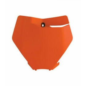 Polisport priekinis numerio plastikas KTM SX, SX-F 125/450cc 19-22 Oranžinė