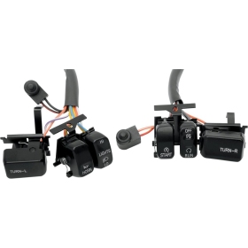 DRAG SPECIALTIES Handlebar Switch Kit Harley Davidson FLHR / FLHRC / FLHRCI / FLHRI 1340-1800cc 96-13