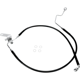 DRAG SPECIALTIES Stainless Steel Brake Line Kit Harley Davidson FLSTC / FLSTCI / FXST / FXSTB / FXSTBI 1450-1550cc 04-06