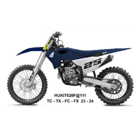 Polisport Plastic Kit DARK BLUE / WHITE Husqvarna FC / FX / TC / TX 125-450cc 23-26