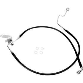 DRAG SPECIALTIES Stainless Steel Brake Line Kit Harley Davidson FLSTC / FLSTCI / FXST / FXSTB / FXSTBI 1450-1550cc 04-06