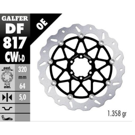 GALFER Front brake disc right BMW / Moto Guzzi 1000-1400 09-23