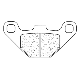 CL BRAKES 2466MX10 stabdžių trinkelės HONDA CR / XL 125-250 82-83