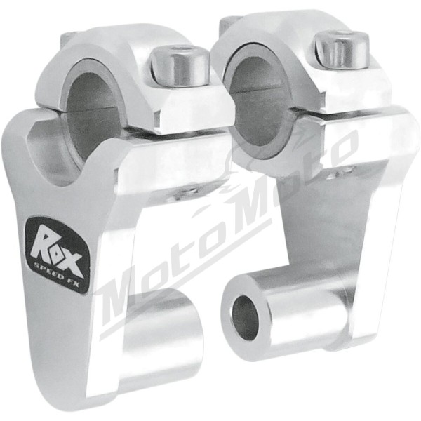 ROX SPEED FX Elite Pivoting Handlebar Risers 22mm Rise: 50,8mm BMW / Ducati / Honda / Kawasaki / Suzuki / Triumph / Yamaha 200-1200 71-25