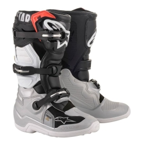 Alpinestars vaikiški krosiniai batai Tech 7s Juoda/Balta/Auksinė