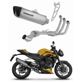Triumph Street Triple 765 RS 2024-2025 Dominator Full Exhaust System Titanium HP6 + dB killer