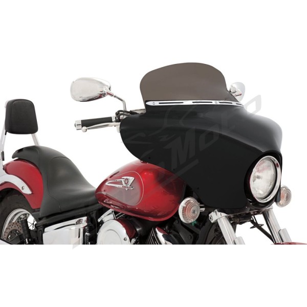 MEMPHIS SHADES HD Slotted Stainless Steel Batwing Fairing Trim Harley Davidson / Honda / Indian / Kawasaki / Suzuki / Victory / Yamaha 50-1900 80-25