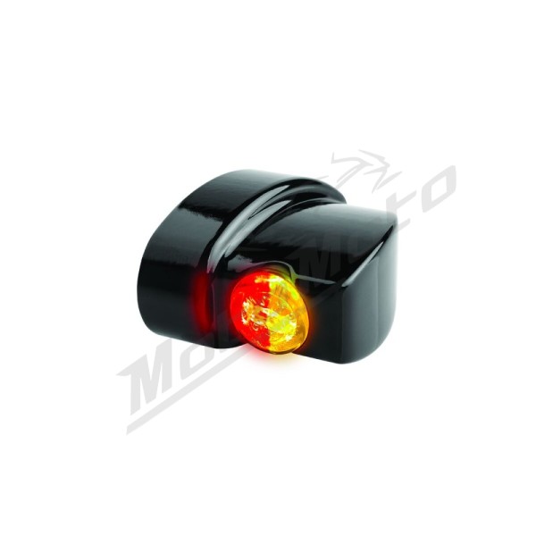 HEINZ BIKES NANO Winglet 3 in 1 Rear Turn light Harley Davidson FLD / FLHR / FXD / FXDL / XG / XL / XR 500/1977 93-24