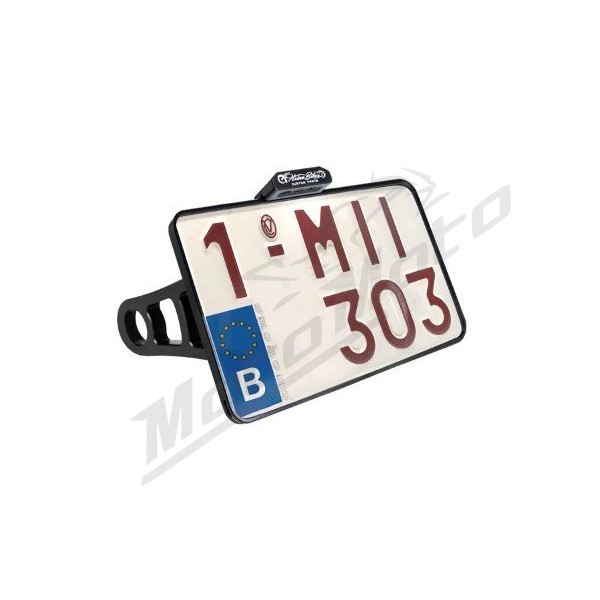 HEINZ BIKES Side Mount License Plate Holder Indian Scout 1000/1133 15-22