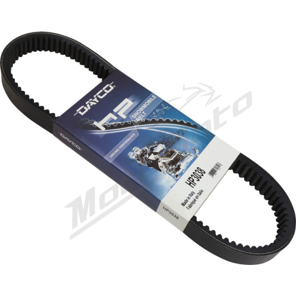 Dayco HP 3038 variatoriaus diržas Arctic Cat Cougar / EXT / F5 / F6 / F7 / King Cat / Mountain Cat / Pantera / Powder / Sabercat / Thundercat / Z / ZL / ZR 370-900 98-07