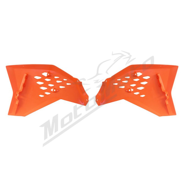 Radiator covers orange CEMOTO ​​​​​​​KTM SX 65 2009-2015