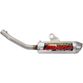 PRO CIRCUIT R-304 Silencer Stainless Steel/Aluminum Honda CR 125R 98-99