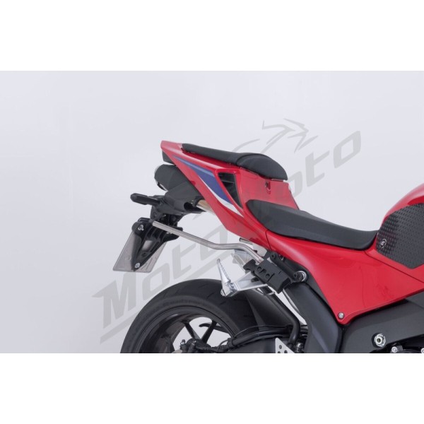 SW-MOTECH PRO BLAZE H Saddlebag Set with EDGE Protection & Heat Guard Honda CB / CBR 500-650 07-26