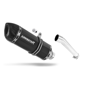 Honda CBF 600 2004-2007 Exhaust Silencer Muffler HP1 BLACK + dB killer