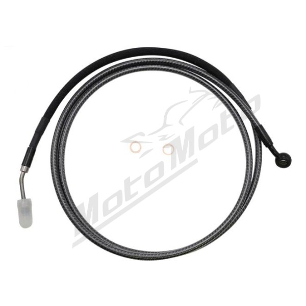 MAGNUM SHIELDING Karbon Fiber Hydraulic Clutch Line Harley Davidson FLHTCU / FLHTKL / FLHX / FLTRX / FXSE 1690/1800 13-16 189cm