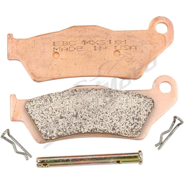 EBC Racing Sintered  "MXS" Brake Pads HUSABERG / HUSQVARNA / KTM / YAMAHA / APRILIA / GAS GAS / SHERCO 