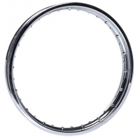 Wheel rim R18 x 1,85 (36 spokes) 1pc Chrome