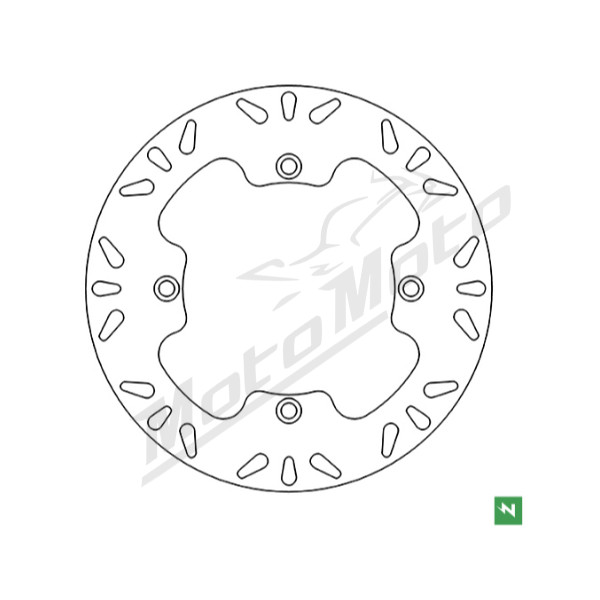 Newfren front brake disc HONDA XRV 750 90-03