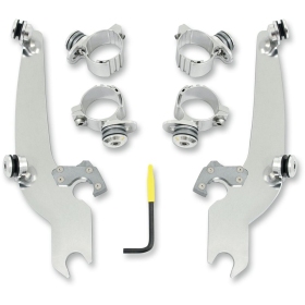 MEMPHIS SHADES METRIC No-Tool Trigger-Lock Mount Kit for Sportshield Yamaha XV / XCS 950 14-24