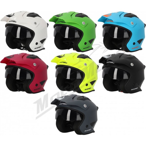 Casco Acerbis Jet Aria 22.06 Black Yellow