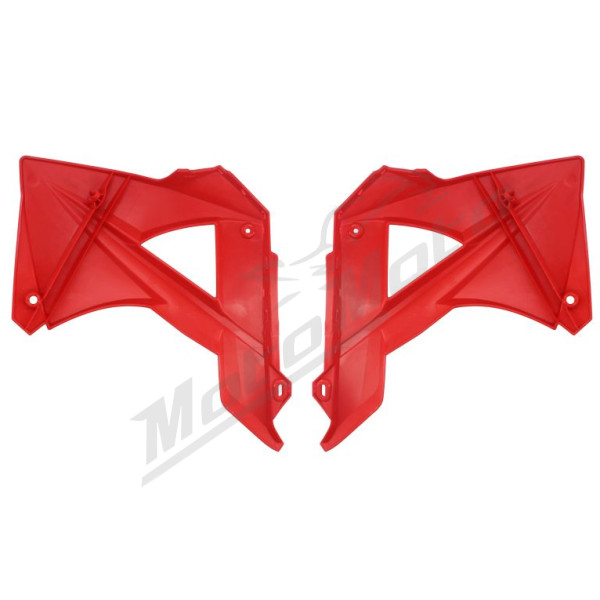 Radiatorių plastikai raudoni CEMOTO GAS GAS EC 125-450cc 2010-2011