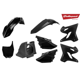Polisport plastic kit Yamaha YZ 125/250cc 02-21 Black