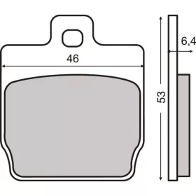 BRAKE PADS TEC-X MCB701 STANDARD