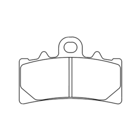 CL BRAKES 1233A3+ stabdžių trinkelės APRILIA / BMW / HUSQVARNA / KTM / RIEJU / TRIUMPH / VOGE 