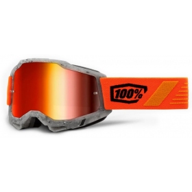 OFF ROAD 100% Accuri 2 Schrute Goggles (Mirrored Lens)