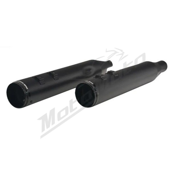 KHROME WERKS 4-1/2" HP-Plus® Slip-On Mufflers with Race Tip Harley Davidson FLHR / FLHRI / FLHT / FLHTC / FLHTCUI / FLHX / FLTR / FLTRX 1450-1690 95-16
