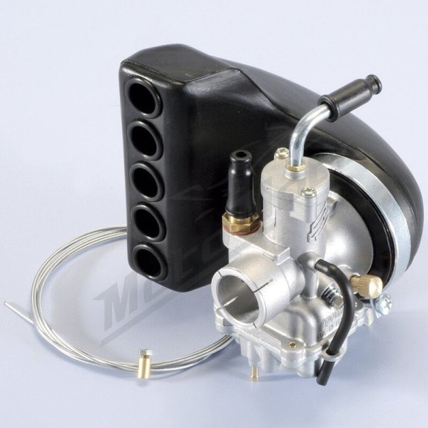 POLINI CP Ø19mm Karbiuratorius su oro filtru Vespa PK / ET3 / Special / Primavera / T3 50-125cc 67-91