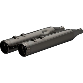KHROME WERKS 4-1/2" HP-Plus® Slip-On Mufflers with Klassic Tip Harley Davidson FLH / FLHR / FLHRC / FLHT / FLHTK / FLHX / FLTRK / FLTRKXS 1750-1977 17-25