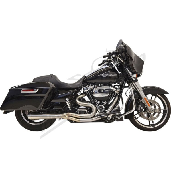 BASSANI XHAUST Road Rage III 2:1 Exhaust System Harley Davidson 1750-1923cc 2017-2025