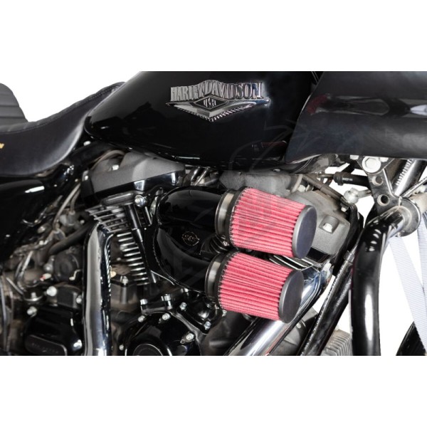 S&S CYCLE Tuned Induction Air Cleaner Kit Harley Davidson FLDE / FLFB / FLFBS 1750-1923cc 17-26