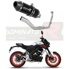 Exhaust kit Dominator HP3 BLACK YAMAHA MT 125 2021-2022