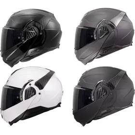 LS2 FF910 ADVANT II SOLID Convertible Helmet Matt Black