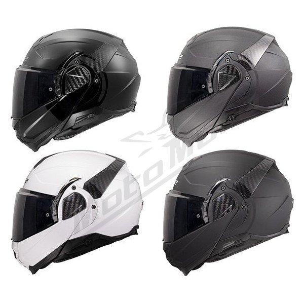 LS2 FF910 ADVANT II SOLID Convertible Helmet Matt Black