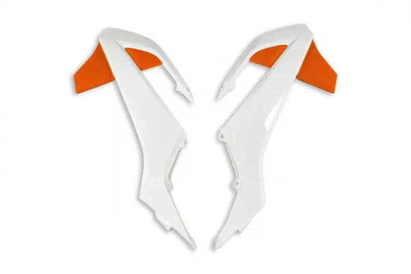 UFO White Radiator Covers For KTM SX 65cc 16-26