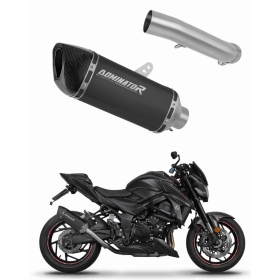 Suzuki GSX-S 750 2017-2020 Dominator Exhaust Silencer Muffler HP6 BLACK + dB killer