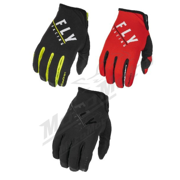 Fly Racing Lite Windproof Motocross Textile Gloves