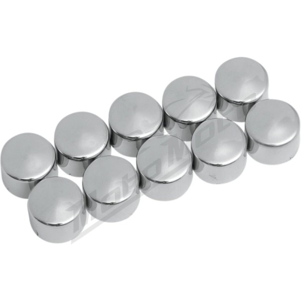 DRAG SPECIALTIES Bolt Covers 10pcs. M8