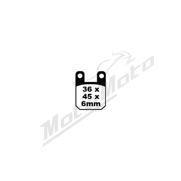 EBC SFA Brake Pads BETA / DERBI / ITALJET / PEUGEOT / SUZUKI / SYM / VESPA 50-300cc 94-23