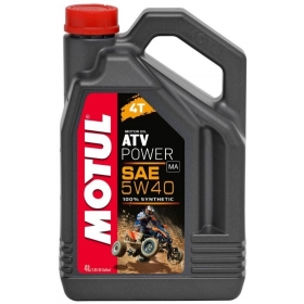 Alyva MOTUL ATV POWER 5W40 Sintetinė - 4T - 4L