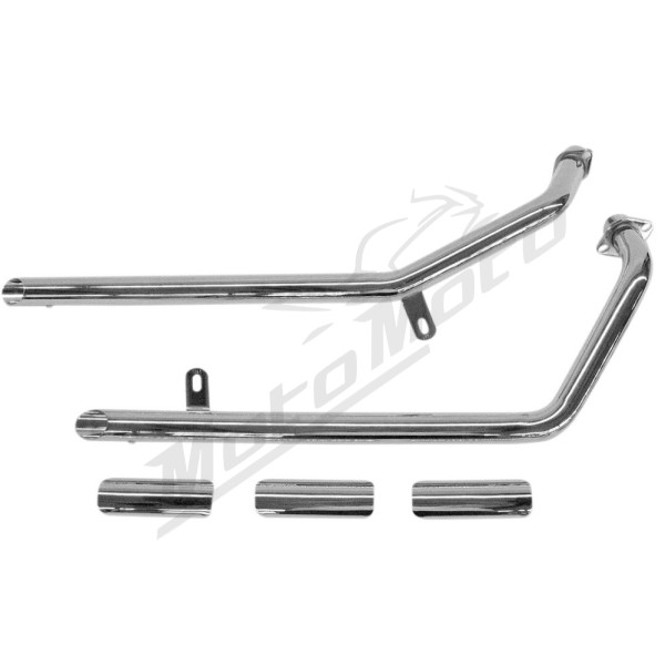COBRA "Drag Pipes" Išmetimo sistema Honda VT 600 88-07