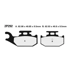 NISSIN Brake pads Can Am Commander / DS / Maveric / Outlander / Quest / Renegade 01-19