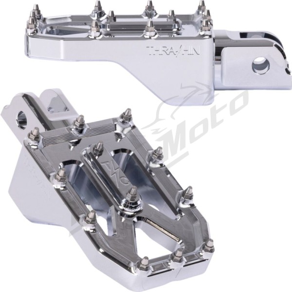 THRASHIN SUPPLY CO. Aggressor Foot Pegs Harley Davidson FLDE / FLFB / FLFBS 1750-1923cc 18-25