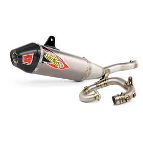 PRO CIRCUIT T-6 Euro Full Exhaust System - Kawasaki KX 250cc 2021-2024