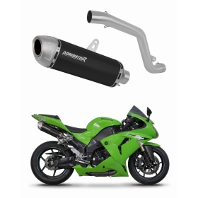Kawasaki ZX10R 2006-2007 Right Side Exhaust Silencer Muffler S6 BLACK + dB killer