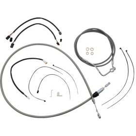 MAGNUM SHIELDING XR Handlebar Installation Kit Chrome 38/43cm Harley Davidson FLTRK / FLTRT / FLTRX / FLTRXSE 1750/1977 21-24